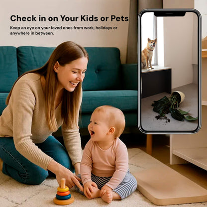 Mini Wireless Hidden Camera and Audio - Tiny Surveillance Mini Spy Cameras Wireless Nanny Monitoring