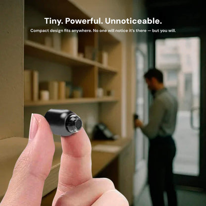 Mini Wireless Hidden Camera and Audio - Tiny Surveillance Mini Spy Cameras Wireless Nanny Monitoring