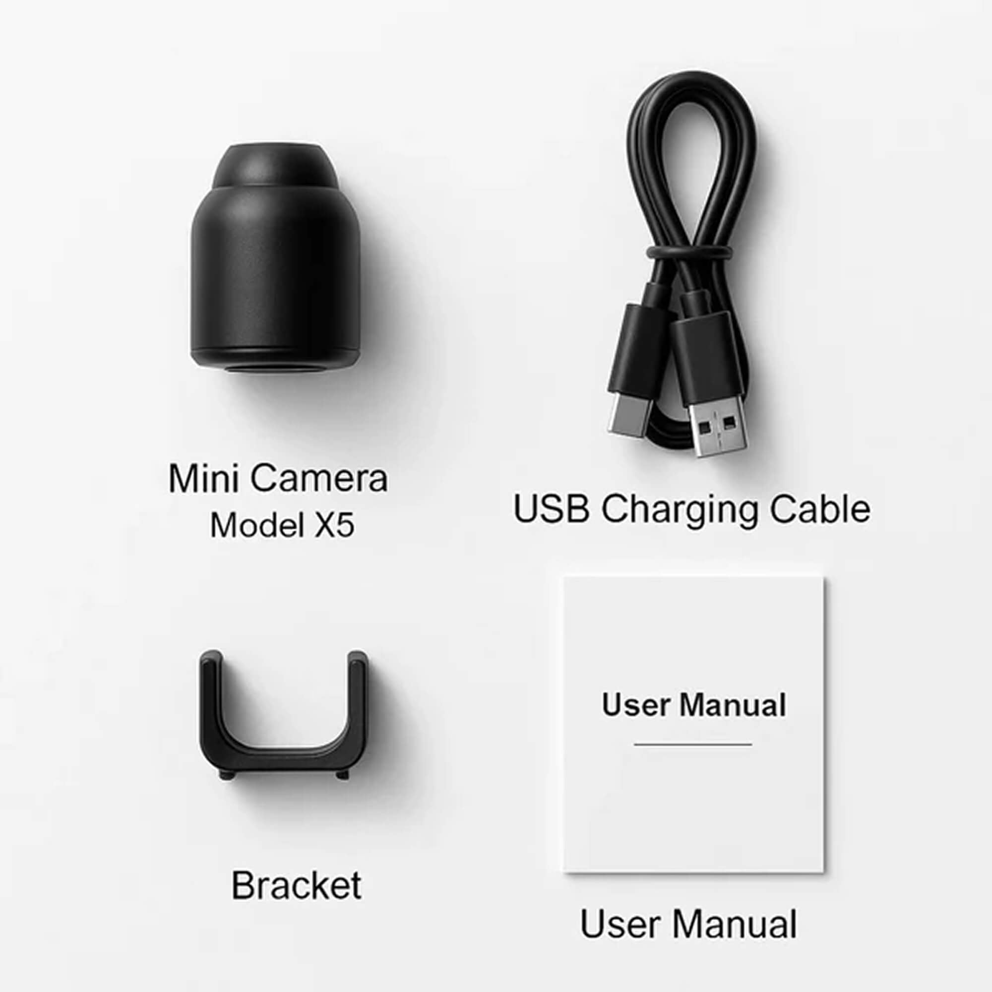 Mini Wireless Hidden Camera and Audio - Tiny Surveillance Mini Spy Cameras Wireless Nanny Monitoring