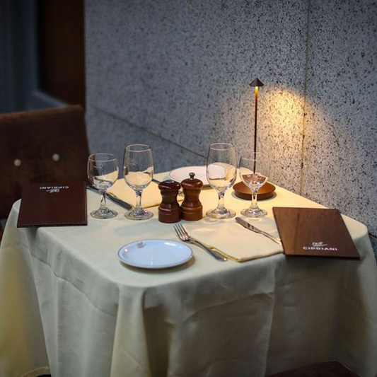 LED Table Lamp - Waterproof, Dimmable, Cordless Design for Home Office & Bedroom Lighting 2025