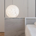 Moon Silk Pendant Lamp - Modern Hanging Light Fixture for Living Room & Dining Room Decor