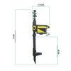 Image of Motion Activated Deer Repellent Sprinkler - Solar Powered Animal Deterrent for Gardens & Lawns