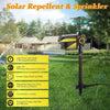 Image of Motion Activated Deer Repellent Sprinkler - Solar Powered Animal Deterrent for Gardens & Lawns