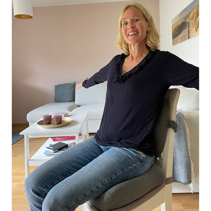 Orthopedic Seat Cushion Set | Pain Relief for Tailbone & Lumbar Support for Office, Car & Home Use