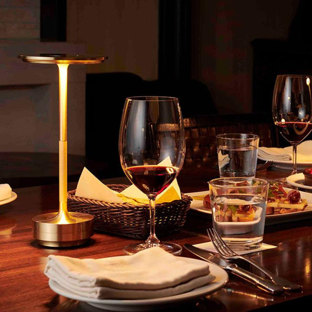 Portable Cordless Table Lamp | Dimmable, Rechargeable & Ideal for Indoor and Outdoor Use