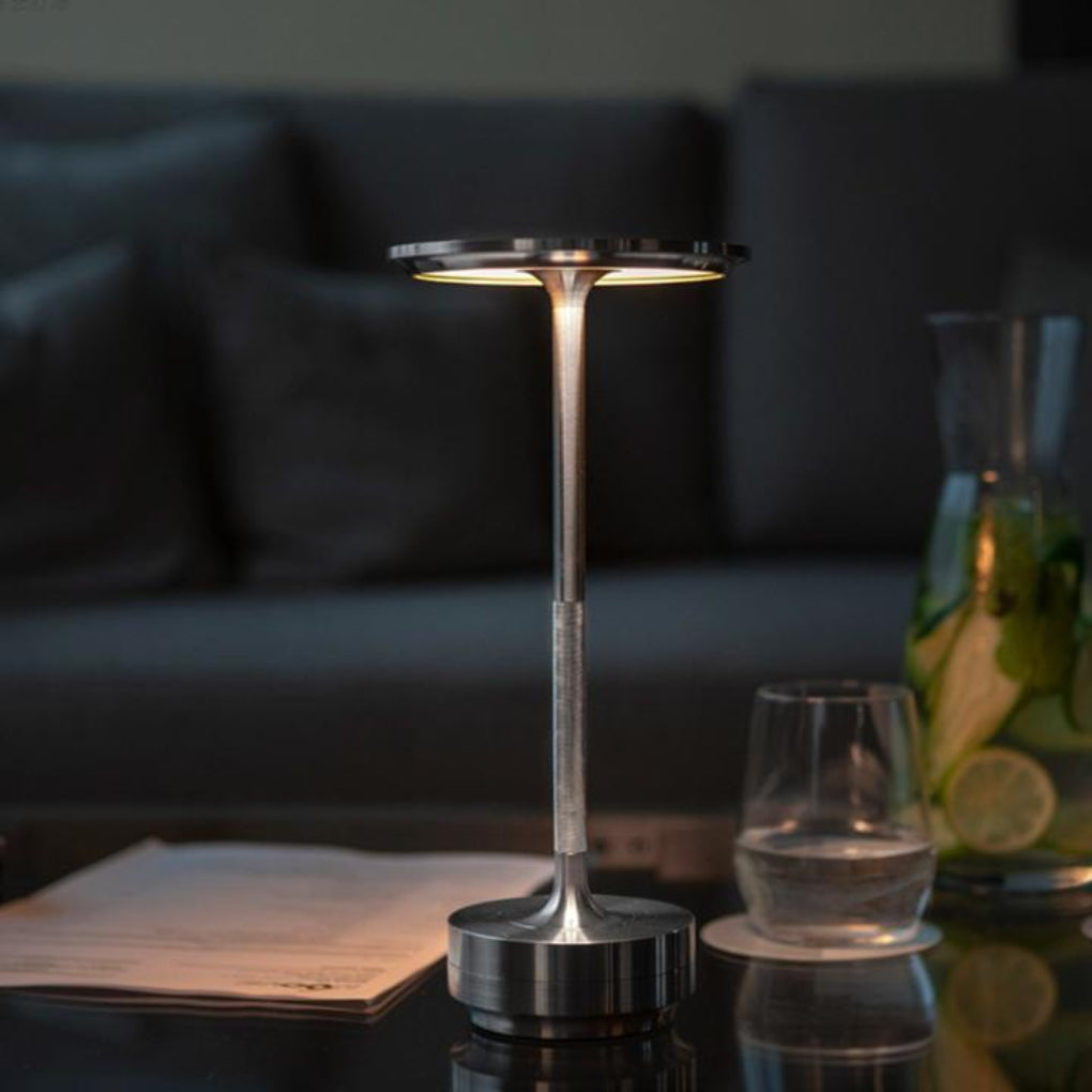 Portable Cordless Table Lamp | Dimmable, Rechargeable & Ideal for Indoor and Outdoor Use