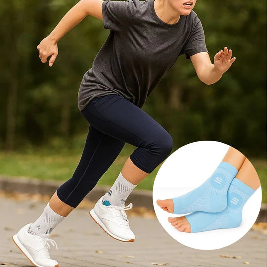 Socks for Feet That Swell – Neuropathy Compression Socks 20-31 mmHg for Swollen Feet All-Day Relief