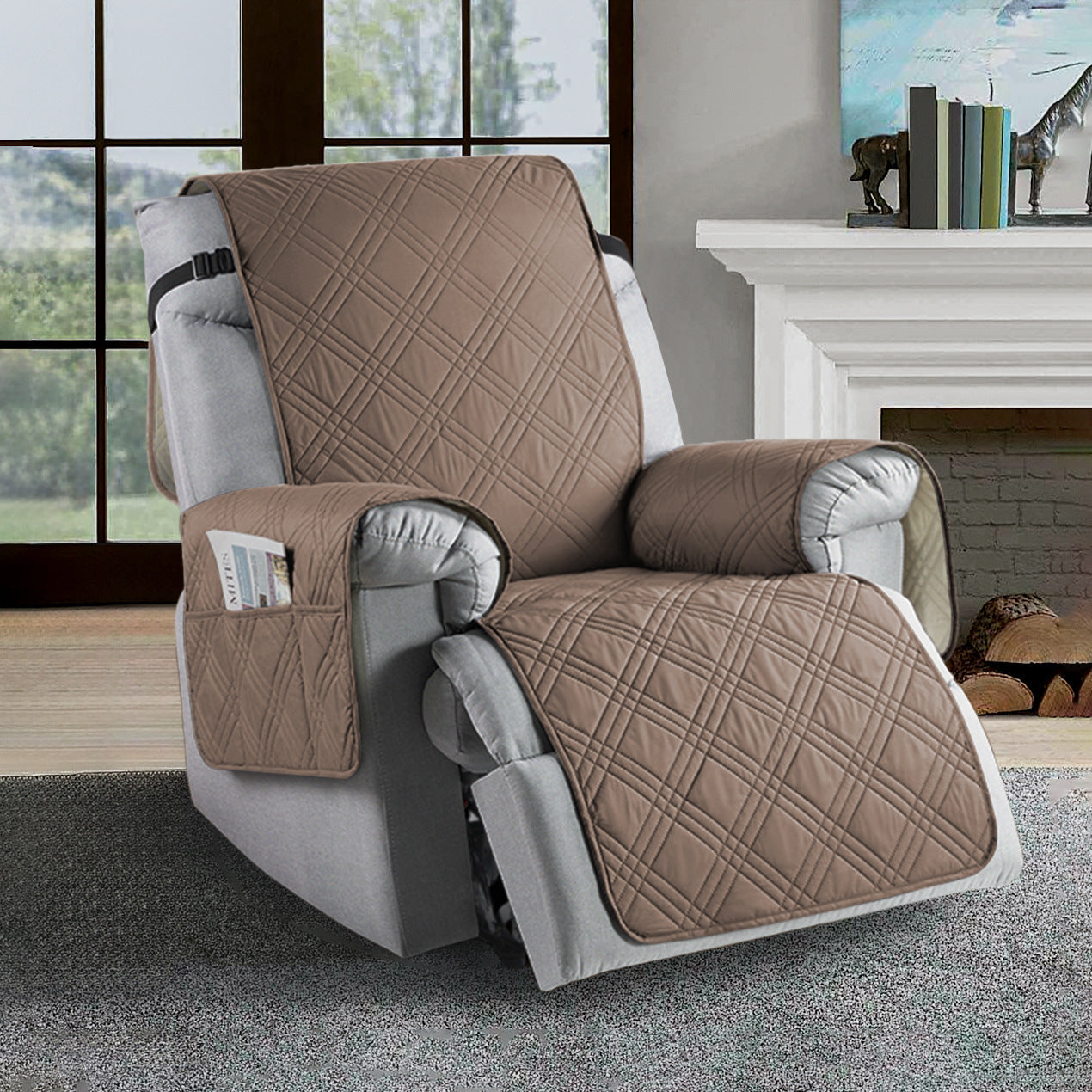 Waterproof Recliner Slipcover | Durable Microfiber, Stain-Resistant & Universal Fit for Home Protection