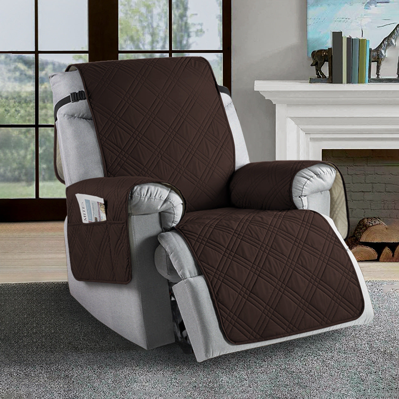 Waterproof Recliner Slipcover | Durable Microfiber, Stain-Resistant & Universal Fit for Home Protection