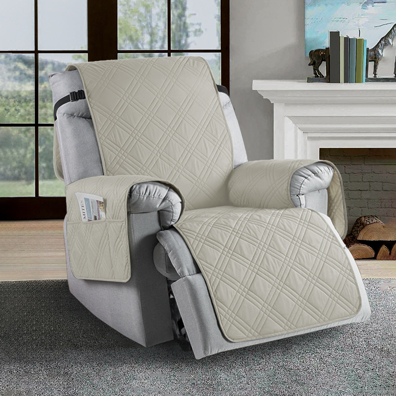 Waterproof Recliner Slipcover | Durable Microfiber, Stain-Resistant & Universal Fit for Home Protection