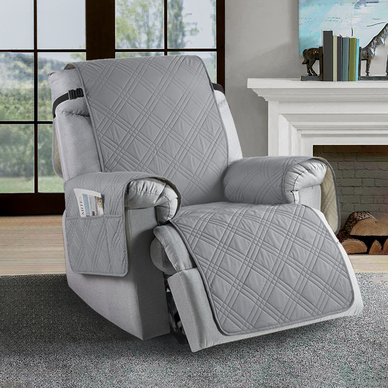 Waterproof Recliner Slipcover | Durable Microfiber, Stain-Resistant & Universal Fit for Home Protection