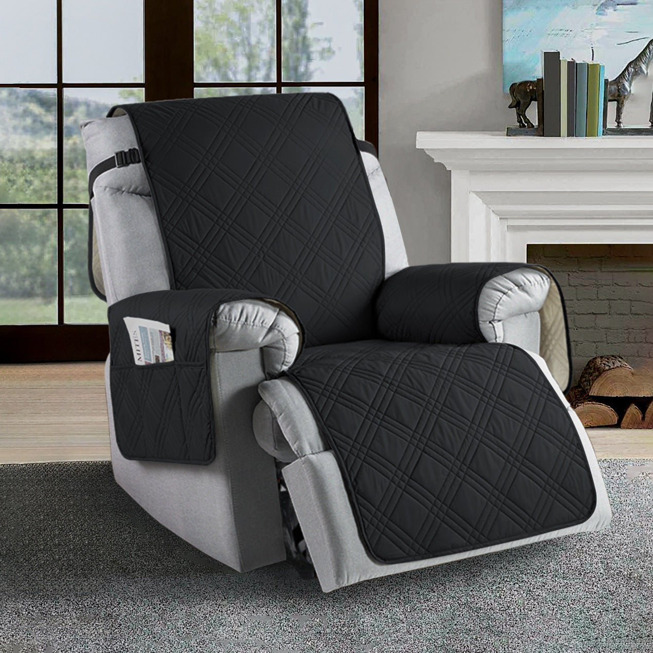 Waterproof Recliner Slipcover | Durable Microfiber, Stain-Resistant & Universal Fit for Home Protection