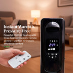 Oil Filled Radiator Heater – Portable Electric Room Heater Silent & Energy Efficient with Thermostat, Timer & Remote UK