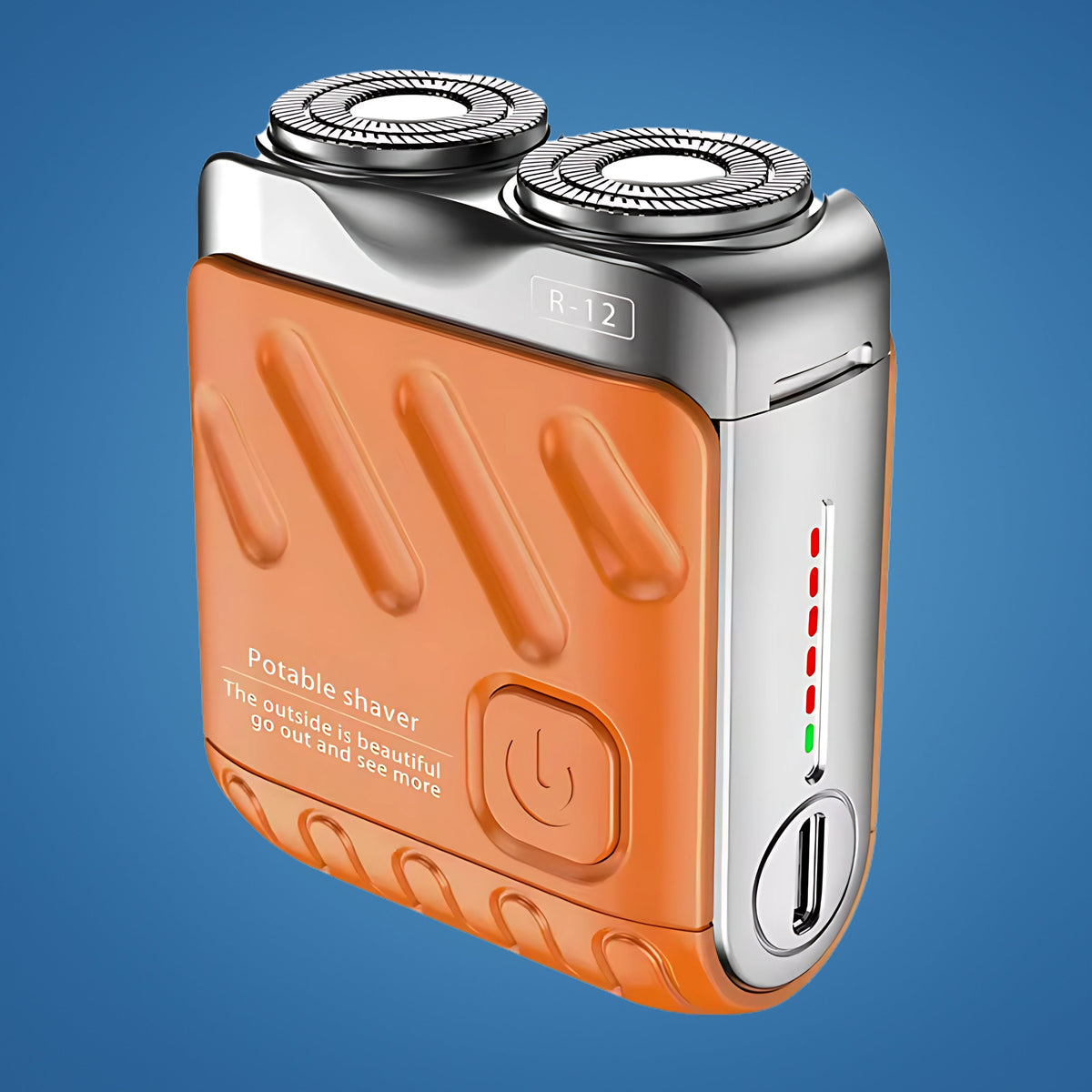 Battery Razor for Men – Waterproof Electric Shaver for Travel & Daily Use