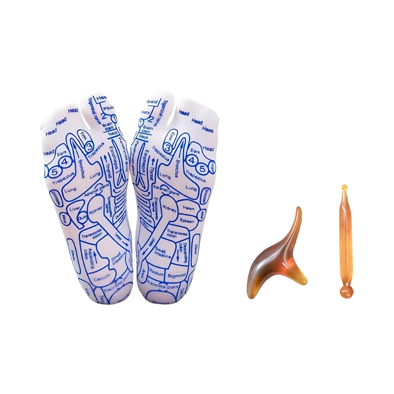 Therapeutic Massage Socks | Acupressure Design for Instant Pain Relief & Relaxation at Home