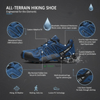 Waterproof Hiking Footwear | Slip-Resistant, Breathable & Designed for All-Day Comfort and Support