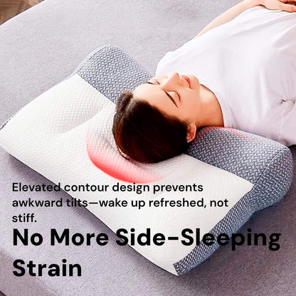 Orthopedic Neck Pillow for Sleeping | Cervical Spine Support, Pain Relief & Reduced Snoring for All Sleep Positions