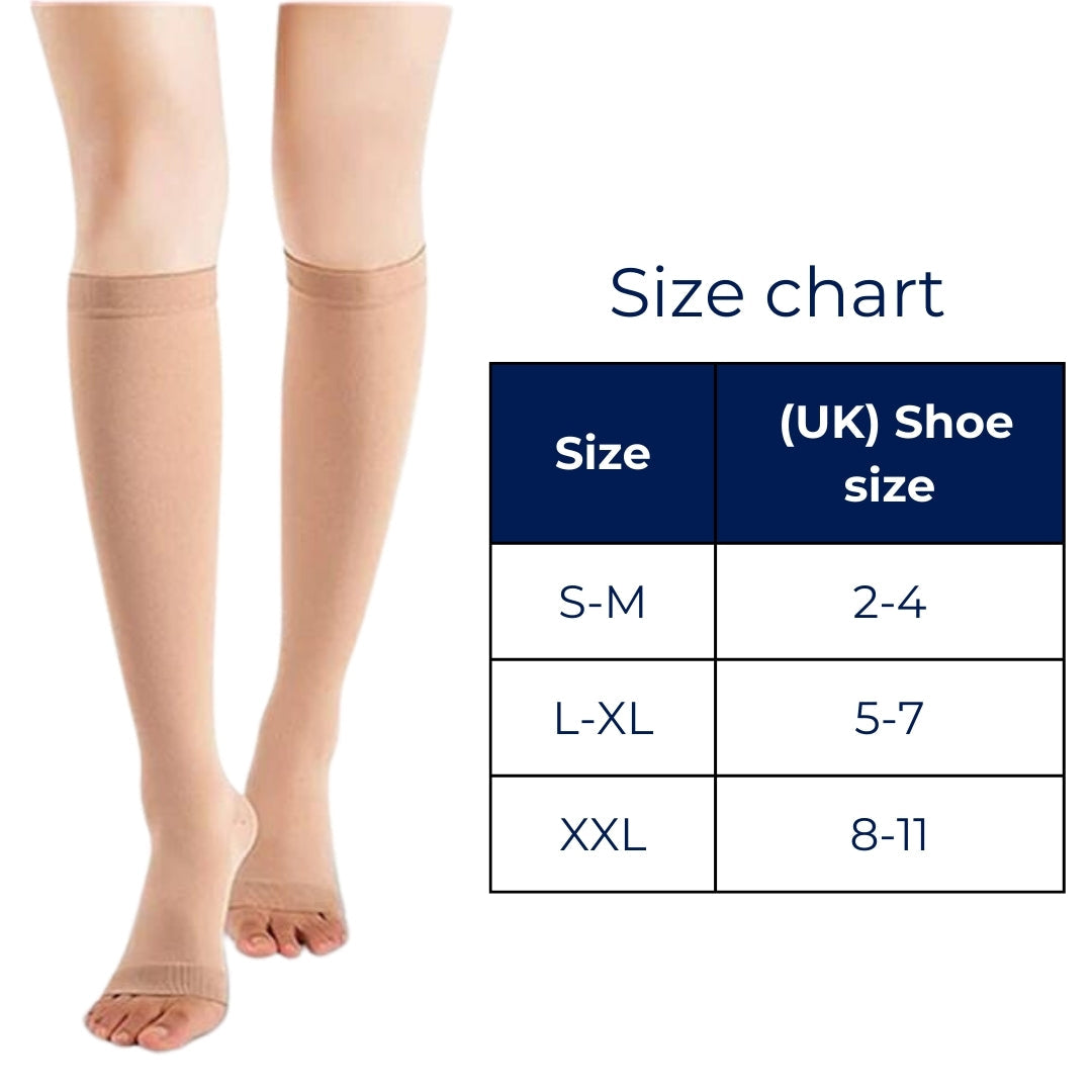 Support Tights for Varicose Veins – Compression Stockings to Improve Circulation & Relieve Swollen Legs