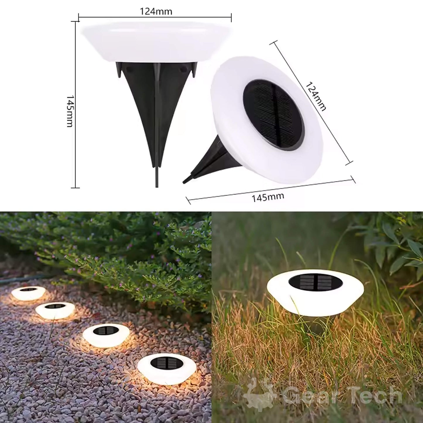 Solar-Powered Garden Lights | Rust-Proof, Weatherproof & Ideal for Year-Round Outdoor Use