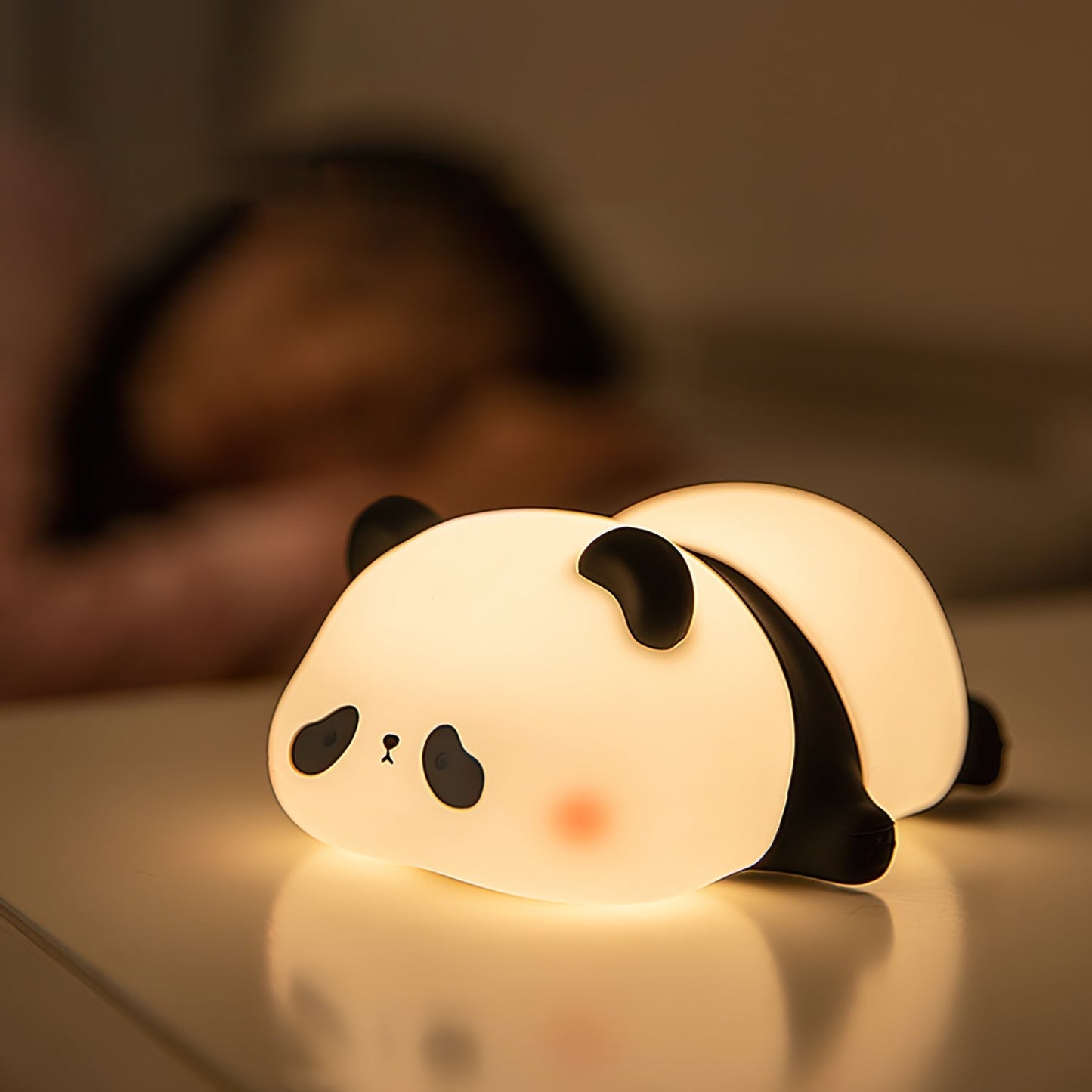 Lunaris™ | LED Table Lamp with Adjustable Brightness | Modern Design for Home Office & Bedroom Use
