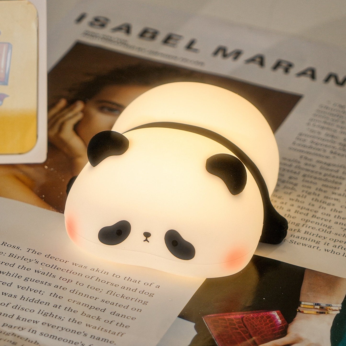 Lunaris™ | LED Table Lamp with Adjustable Brightness | Modern Design for Home Office & Bedroom Use