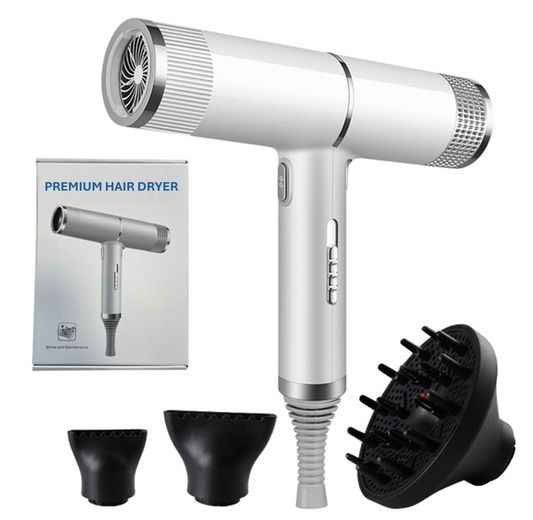 Professional Ionic Hair Dryer | 700W, Ceramic Technology & Adjustable Speeds for Frizz-Free, Shiny Hair at Home