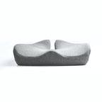 Orthopedic Seat Cushion Set | Pain Relief for Tailbone & Lumbar Support for Office, Car & Home Use