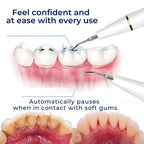 Tartar Removal & Plaque Cleaner Kit – Ultrasonic Teeth Cleaner Device for At-Home Deep Dental Hygiene