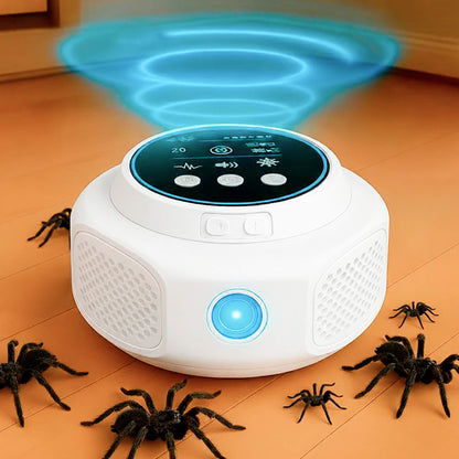 Plug-In Ultrasonic Spider Repeller | Chemical-Free. Safe & Silent for Home Coverage