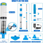 3 in 1 Cordless Pool Vacuum Cleaner | Rechargeable, Powerful Suction & Ideal for Effortless Pool Cleaning