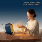 Portable Efficient Electric Desktop and Room Heater