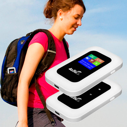 Portable 5G Wi-Fi Router | Secure, High-Speed Connection for Travel & Home Use