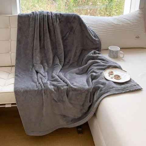 Waterproof Plush Blanket | Stain-Resistant, Reversible Design for Furniture Protection and Cozy Comfort