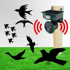 Motion Sensor Bird Deterrent for Crows: Ideal Pigeon Repeller with Sound Scarer