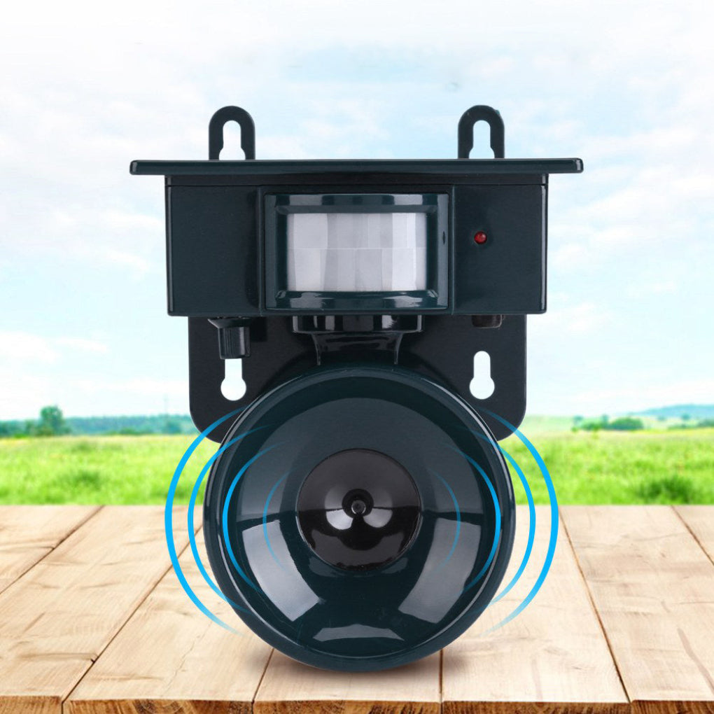 Motion Sensor Bird Deterrent for Crows: Ideal Pigeon Repeller with Sound Scarer