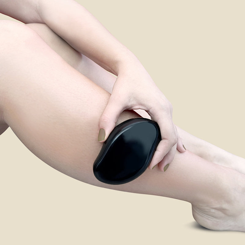 Crystal Hair Eraser | Painless Hair Removal Tool for Face & Body | Gentle Exfoliator | Reusable & Eco-Friendly | SilkEase