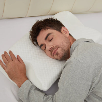 Cervical Pillow for Neck Pain Relief – Orthopedic Memory Foam Neck Support Pillow for Cervical, Shoulder & Back Alignment