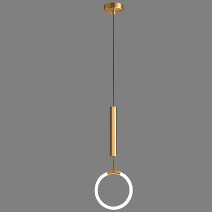 LED Pendant Light Fixture - Nordic Design with Simple Style - Ideal for Dining Room, Kitchen, and Living Room Lighting