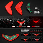 Bicycle Helmet | Lightweight, Integrated LED Rear Light & Optimal Safety for Men and Women