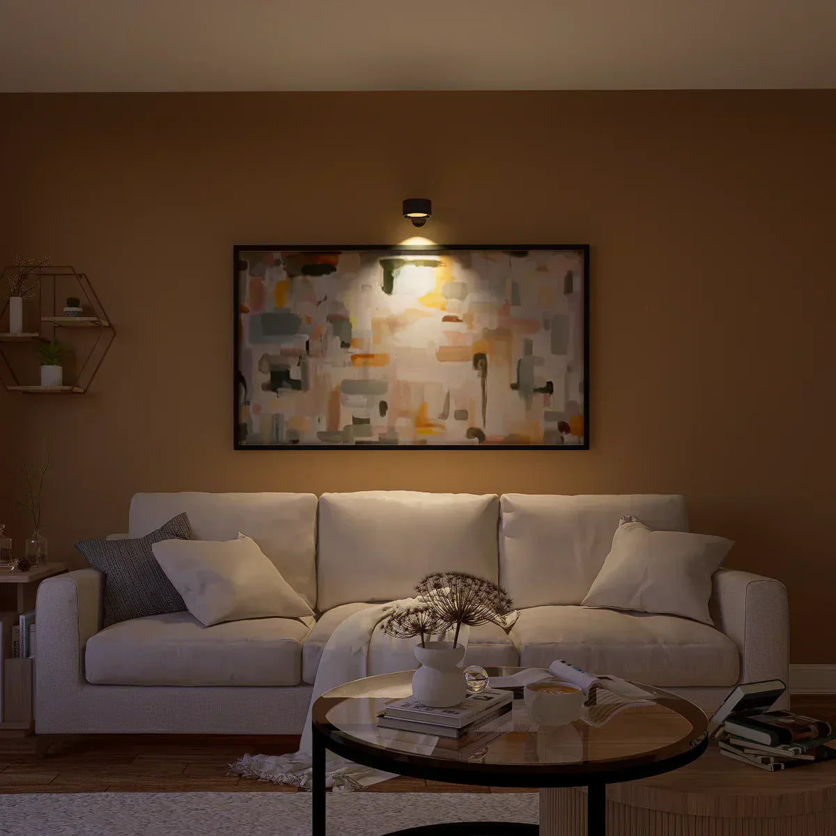 Wireless LED Wall Light | Battery Operated, Flexible & Easy to Stick-On for Indoor and Outdoor Use