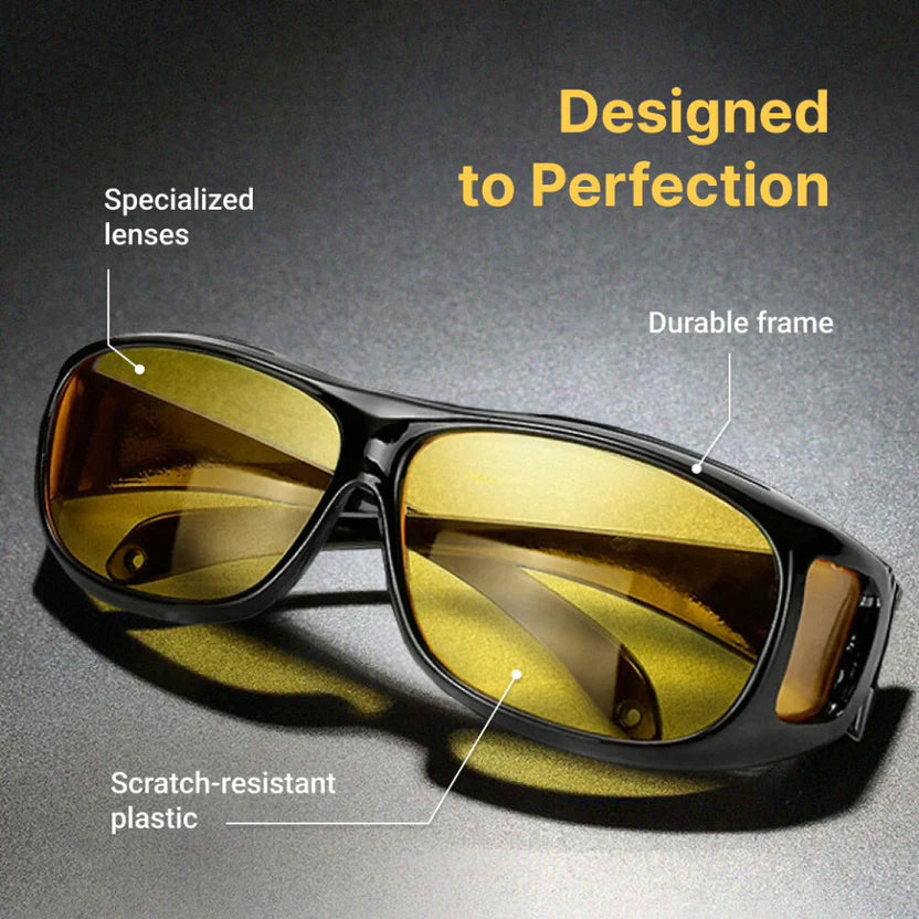 Glare Resistant Glasses - Night & Day Polarised Safety Eyewear
