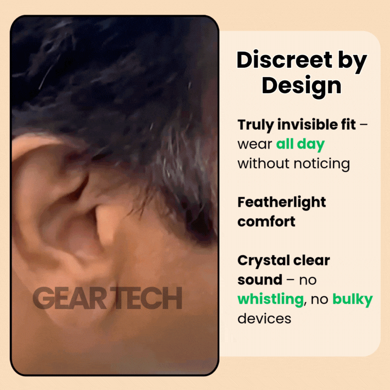 Invisible Rechargeable Hearing Aids UK – Discreet In Ear Hearing Aids for Clear Sound & Comfort | Small Hidden Hearing Aid