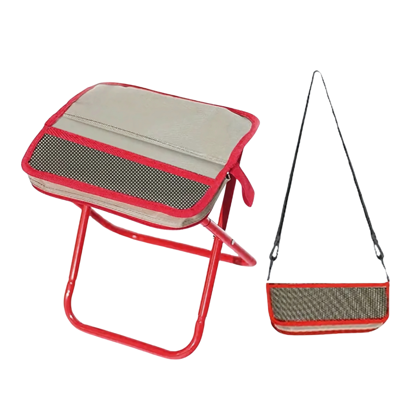 Ultra-Light Foldable Camping Chair | Tear-Resistant, Space-Saving & Ideal for Festivals, Fishing Trips & Outdoor Relaxation