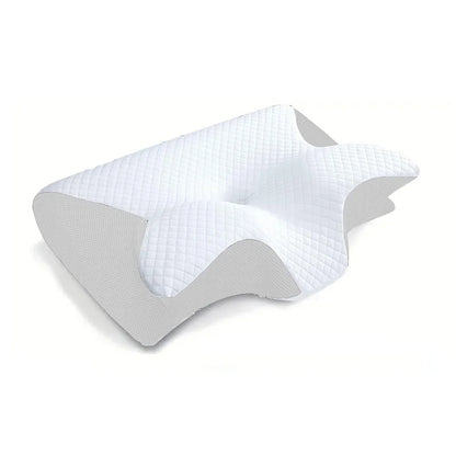 Memory Foam Cervical Pillow | Ergonomic 2-in-1 Design for Neck Pain Relief & Comfortable Sleep