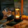 Image of Warm LED Cordless Table Lamp – Battery Operated Nordic Design - LED with Touch Control, Suitable for Bedroom, Home, Outdoor - Ideal Night Light