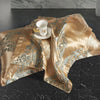 Image of Satin Rayon Jacquard Duvet Cover Set 264x229cm – Luxury Summer Bedding for Comfortable Sleep & Home Décor