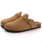 Suede Orthopedic Style Clogs – Supportive Comfort Shoes for Men and Women | Daily Use