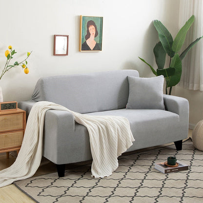 Textured Stretch Sofa Cover | Non-Slip, Machine Washable & Protective for 1-Seater, 2-Seater, and 3-Seater Sofas