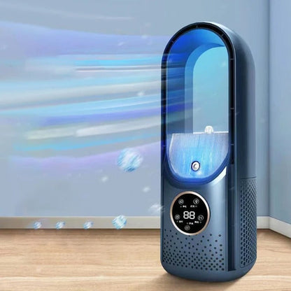 Bladeless Portable Air Conditioner | Ultra-Quiet, Ergonomic Design & Ideal for Home and Office Use