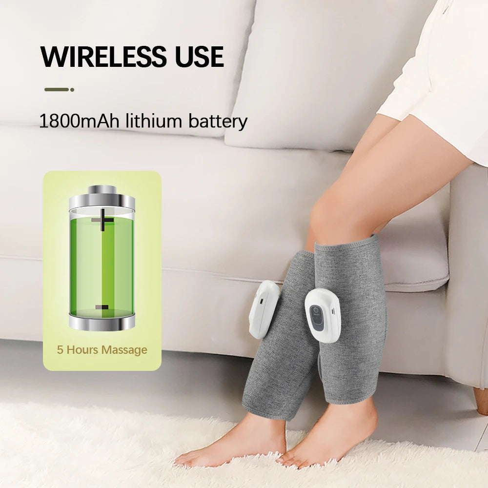 Electric Leg Massager – Air Compression | Calf Massage With 3 Massage Modes